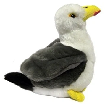 Image of 14cm Seagull Soft Toy Plush Stuffed