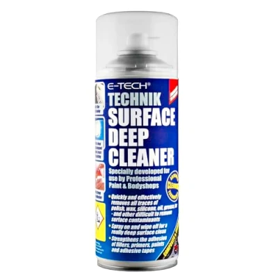 Image of E TECH TECHNIK Surface Deep Cleaner Spray Pre Paint 400ml