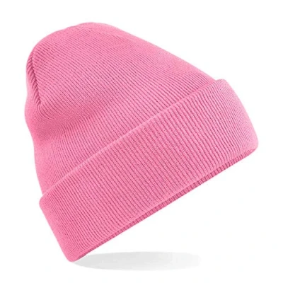 Image of Beechfield Original Cuffed Beanie Dusky Pink One Size