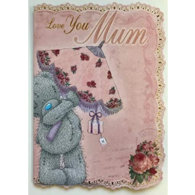 Image of Me to You Love Mum Mother&#039;s Day Card Tatty Teddy