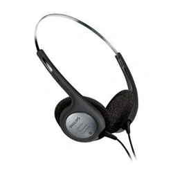 Image of Philips Headphones Walkman Style for Desktop Dictation LFH 2236