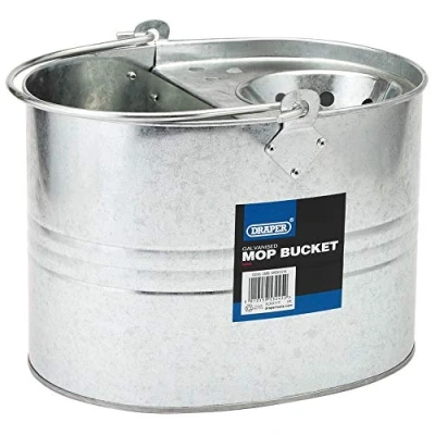 Image of Draper Galvanised Mop Bucket, 9L