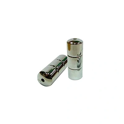 Image of 1 x Chrome Designer Roman Blind Light Cord Pull Weight
