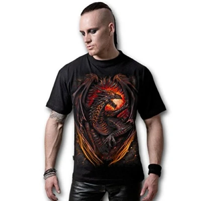 Image of Spiral Dragon Furnace, Black, XL