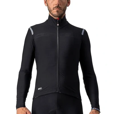Image of CASTELLI 4520515 010 Tutto Nano ROS Jrsy Jacket Men&#039;s Black Size M