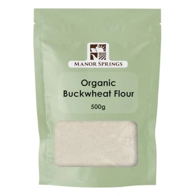 Image of Organic Buckwheat Flour 500g by Manor Springs