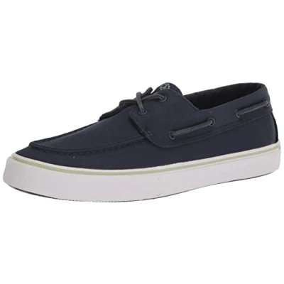 Image of Sperry BAHAMA II Mens Classic Lace Shoes Navy Size UK 8.5