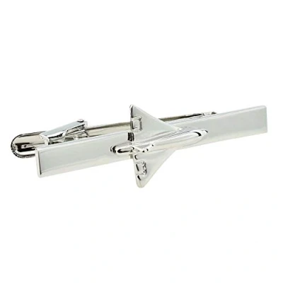 Image of GTR Jet Plane Tie Clip Presented in a Box