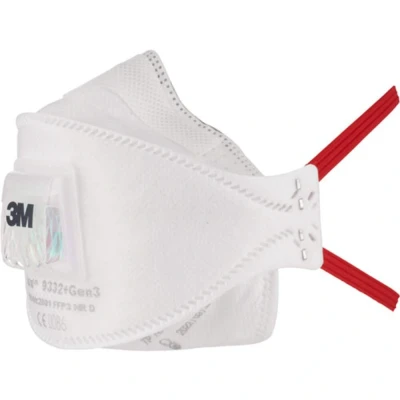 Image of 3M 9332+gen3 Aura Ffp3v Mask