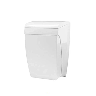 Image of All Care 5665 PlastiQ PQKBS,WALLY Waste Bin with Knee Opening, 20 liter, White