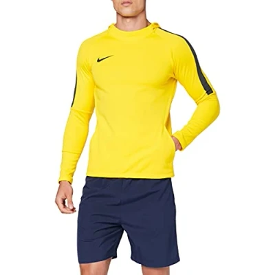 Image of Nike Men&#039;s Academy 18 Hoodie, tour yellow/anthracite/anthracite/black, 2XL