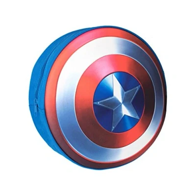 Image of Marvel Boys Captain America Shield Backpack, 31.4 x 30 5.4 cm, Multicoloured