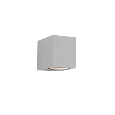 Image of Astro Exterior Wall Light, Zinc, 6 W, Textured Grey