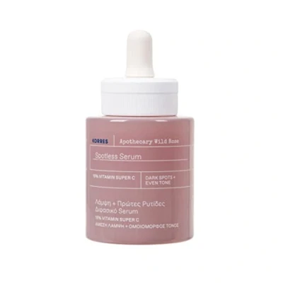 Image of KORRES APOTHECARY WILD ROSE 2 Phase Booster 30 ml Dermatologically Tested Suitable for Vegans