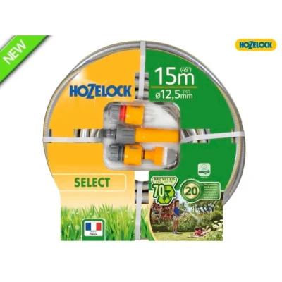 Image of Hozelock 15m Select Hose &amp; Fittings Set