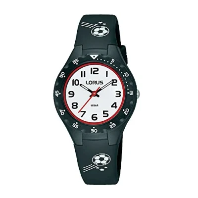 Image of Lorus Boys Analog Quartz Watch with Silicone Strap RRX45GX9