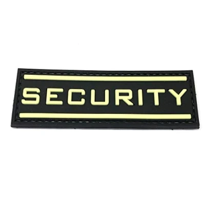 Image of Security Glow in the Dark Airsoft Paintball PVC Morale Patch