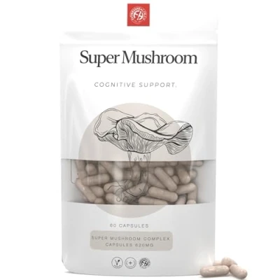 Image of Fitness Health SK Dietary Supplements Mushroom Supplement for Brain Blend Capsules 60 (Pack of 1).