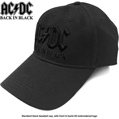 Image of Cappello (Unisex U) Back in Black (Nero)