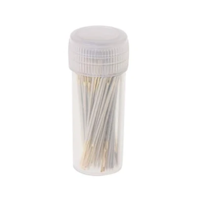 Image of 100 PCS Cross Stitch Needles Tail Embroidery Sewing Craft Tools Size 26 for 14CT
