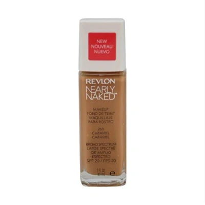 Image of Revlon Nearly Naked Makeup Foundation 260 Caramel