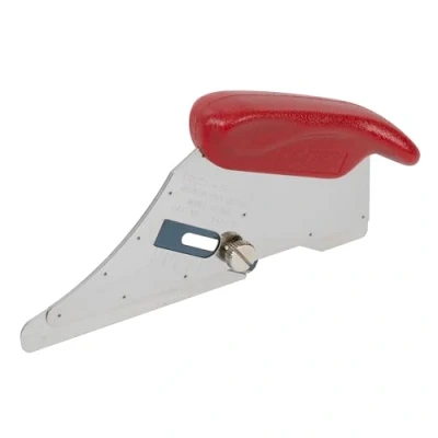 Image of ROBERTS 10 146 3 Cushion Back Carpet Cutter with 15 Heavy Duty Slotted Blades, Red/Silver