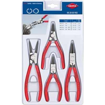 Image of Knipex Set of Circlip Pliers (self service card/blister) 00 20 03 V02