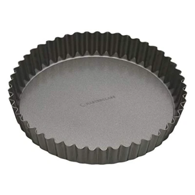 Image of Master Class Non Stick Fluted Loose Base Quiche Tin Round 30cm (12)