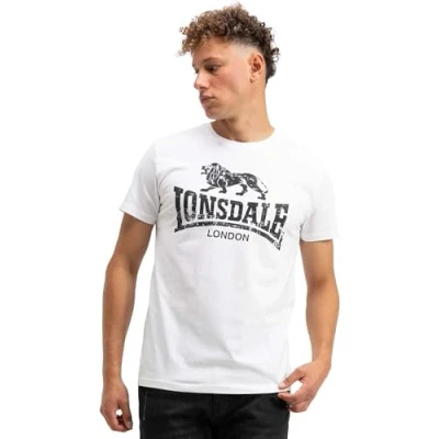 Image of Lonsdale men&#039;s t shirt normal fit SILVERHILL M