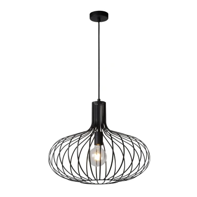 Image of Manuela Vintage Pendant Light Ø 50cm 1xE27 Black