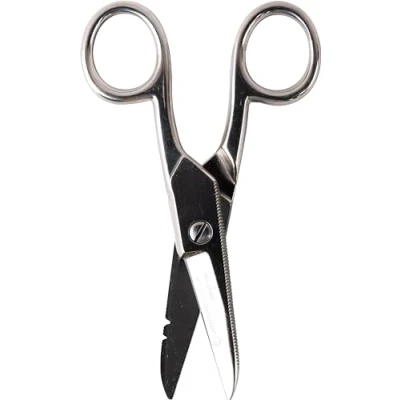 Image of Jonard Tools ES 1964 Carbon Steel Electrician Scissor, for Heavy Duty Use