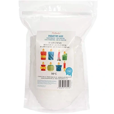 Image of Paraffin Wax pellets for Candles by Materialix Various Sizes 1kg