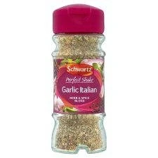 Image of Schwartz Perfect Shake Garlic Italian Herb &amp; Spice Blend 43G