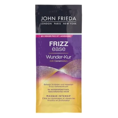 Image of John Frieda Frizz Ease Miracle Treatment Deep Effective Hair (Sachet), Pack of 6 (6 x 25 ml)