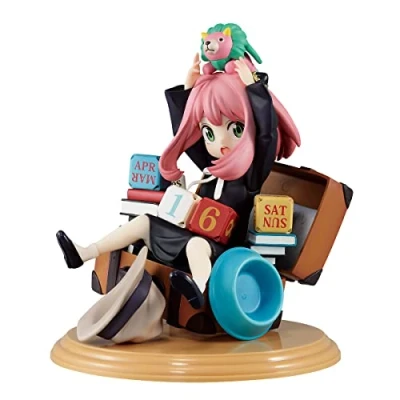 Image of BANDAI Ichibansho Ichiban Spy x Family Anya Forger with Block Calendar (Mission Start! Version 1.5), Spirits Figure
