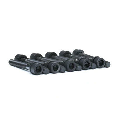 Image of 049103384Bx10, 050103384, 05010338410x, 050103384x10, 50103384 Cylinder Head Bolt Kit BGA BK6396 Female Star 10 VOLKSWAGEN: Polo II Hatchback