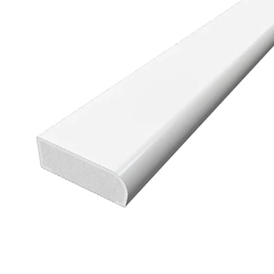 Image of 20mm Cloaking Fillet Architrave Trim Plastic Finishing for Windows and Doors 1m Length