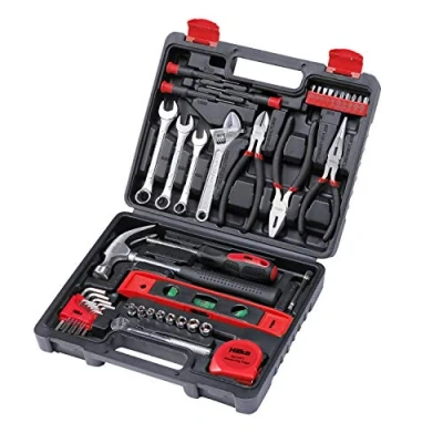 Image of Hilka 78730045 Pro Craft 45 PCE Home Tool Kit, Black