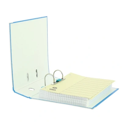 Image of Elba Board Lever Arch A4 Blue Pk10 BX09618