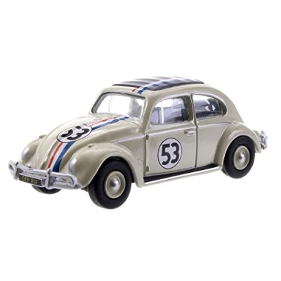 Image of Oxford Diecast 76VWB001 Pearl White 53 VW Beetle