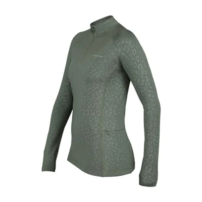 Image of Shires Aubrion Revive Womens Winter Baselayer Green XS