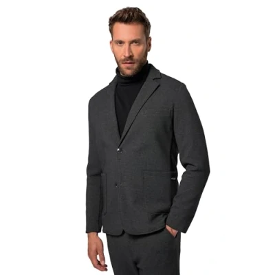 Image of JP 1880 Men&#039;s Sweatsakko, Business, Flexnamic, Baukasten New York Jackets, Charcoal, Size: XXL