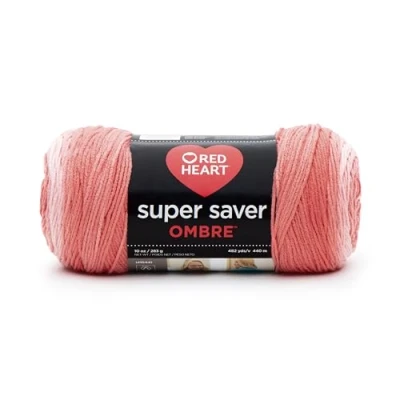 Image of RED Heart E305.3967 Super Saver Ombre Yarn, Platinum