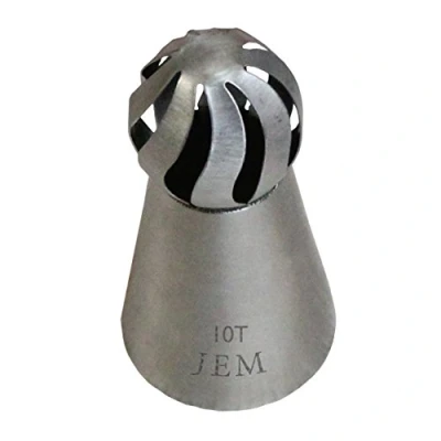 Image of PME JEM Twist Piping Nozzles 10T &amp; 11T, Set of 2, Silver