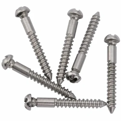 Image of Musiclily Ultra 30X3.5mm Stainless Steel Tremolo Bridge Screws for PRS Style Electric Guitar, Original Color (Set of 6)