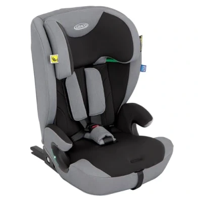 Image of Graco Energi i Size R129 ISOFIX/Top Tether Harness Booster 76 150cm (15 Months to Approx.. 12 yrs). Mode 105cm 4 yrs), Highback 100 (3.5 Meteor