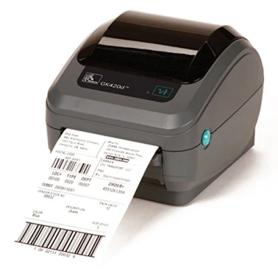Image of Zebra GK420d Direct Thermal Printer USB (Renewed)