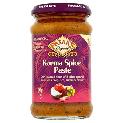 Image of Patak&#039;s Mild Korma Curry Paste (290g) Pack of 2