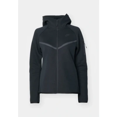 Image of Nike Sportswear Zipup sweatshirt, Women&#039;s, Size: XXL, Dark grey heather/black