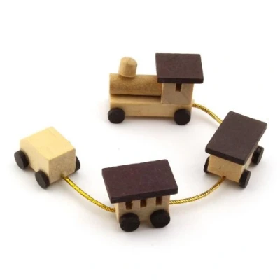 Image of MyTinyWorld Dolls House Miniature Wooden Train
